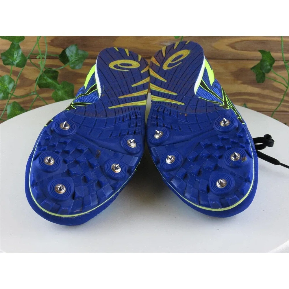 ASICS Sz 8 Sneaker Blue Synthetic Men Hyper LO‎ Medium (D, M) Athletic